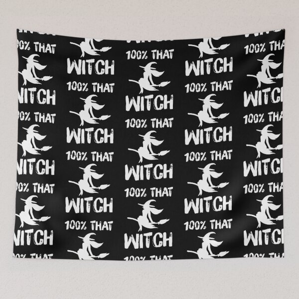 Item preview, 100% That Witch - Halloween Gift Funny designed and sold by DiogoCalheiros.