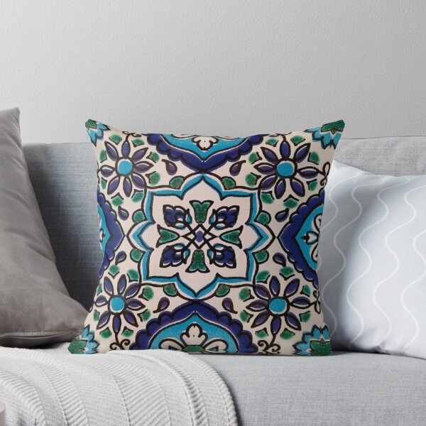 Item preview, Original Tunisian blue mosaic tiles designed and sold by MariemN.