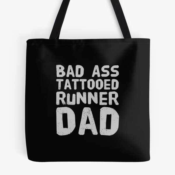 Item preview, Bad Ass Tattooed, Runner Dad designed and sold by PetitePeche.