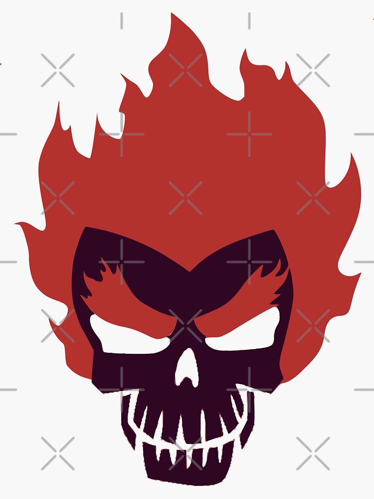 "Fire" Sticker for Sale by BrownstudyCo Redbubble