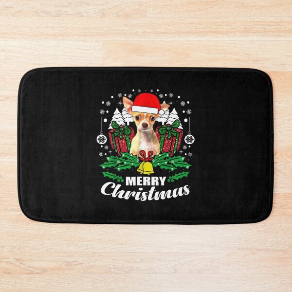Item preview, Chihuahua Merry Christmas Dog designed and sold by SamArtistbyAUS.