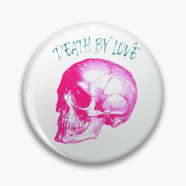 Item preview, Hot Pink Skull, "Death by Love" designed and sold by tepalistings.