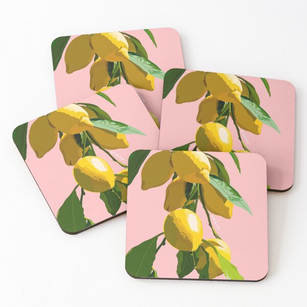 Item preview, Lemony Goodness - Pink! designed and sold by alisaillustrate.