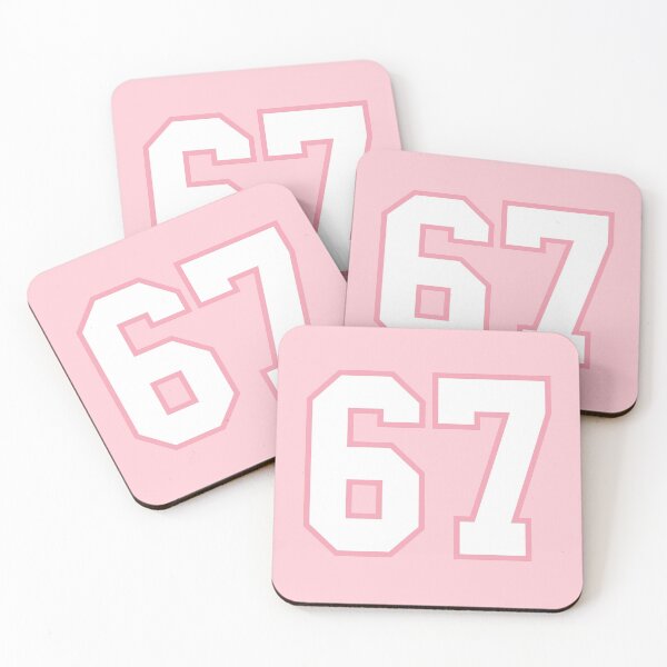 Item preview, 67 Number sixty seven Girls Jersey designed and sold by elhefe.