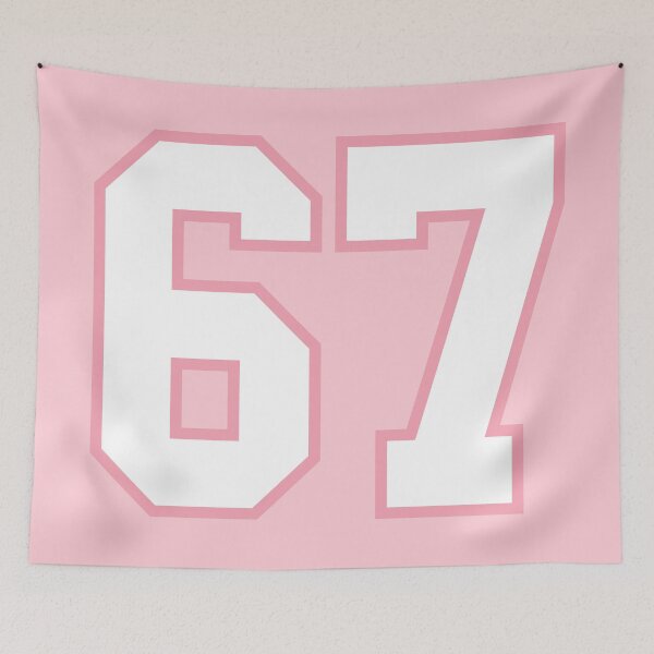 Item preview, 67 Number sixty seven Girls Jersey designed and sold by elhefe.