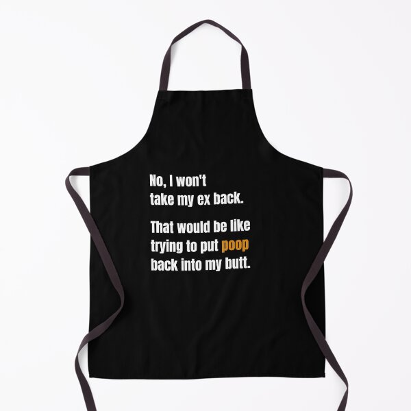 Item preview, No, I Won't Take My Ex Back designed and sold by Nathalie Aynié.