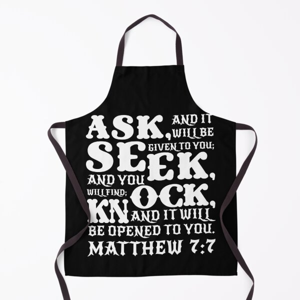 Item preview, Matthew 7:7 designed and sold by plushism.