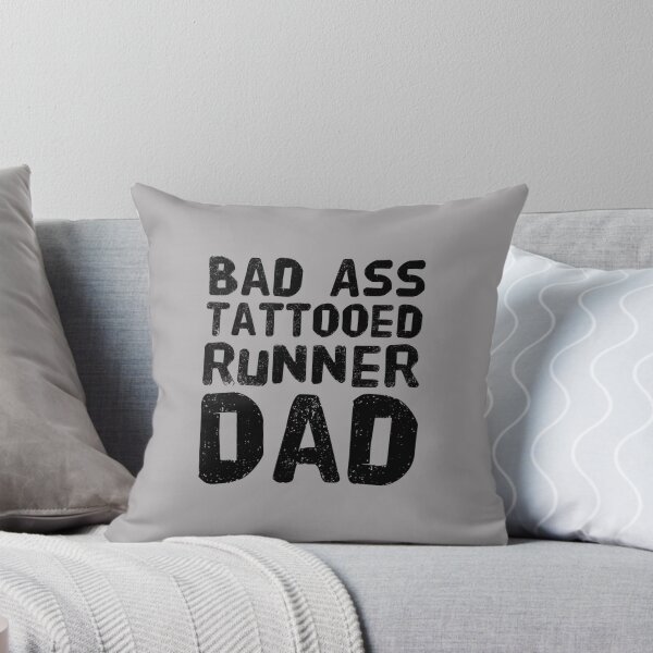 Item preview, Bad Ass Tattooed, Runner Dad designed and sold by PetitePeche.