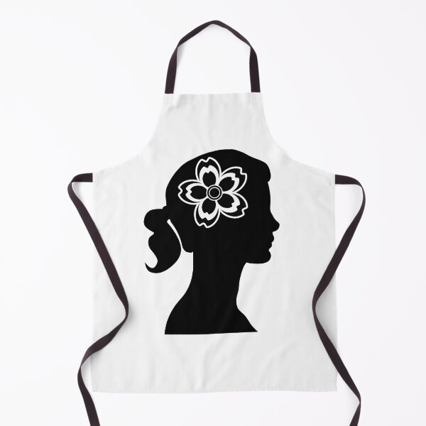 Item preview, Lady Side Face Shadow with Cherry Blossom designed and sold by Moyanana.