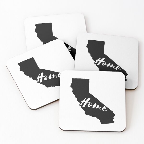 Item preview, California Cursive Home State Outline designed and sold by KARAKATE.