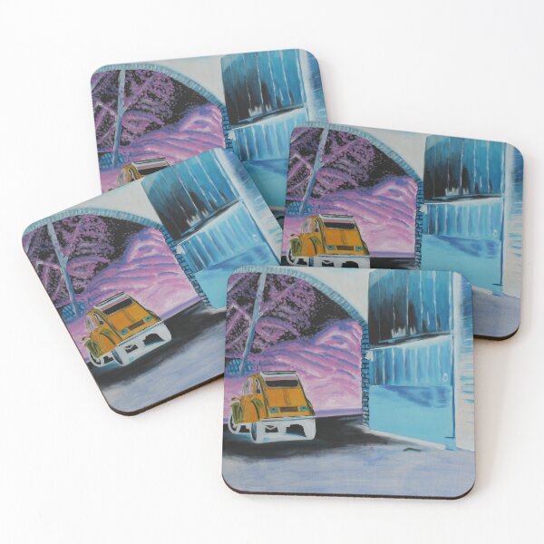 Item preview, Painting Citroen 2CV Negative Colors designed and sold by reujken.