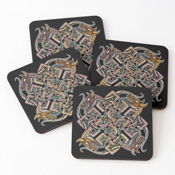 Item preview, Dragon knotwork designed and sold by atelier-vladi.