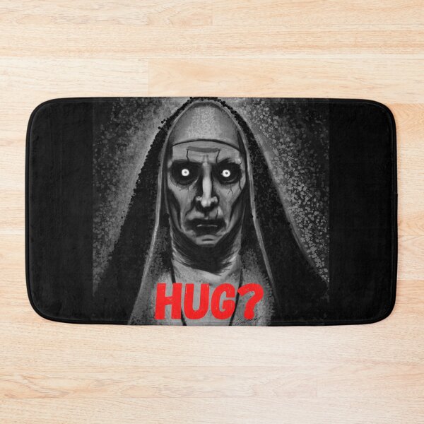 Item preview, Scary Conjuring Nun Hug Design designed and sold by narcocynic.