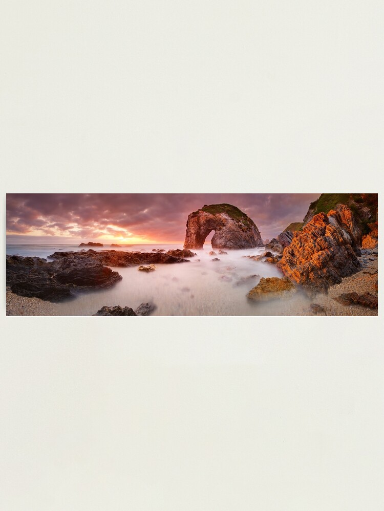Thumbnail 2 of 3, Photographic Print, Horse Head Rock Dawn, Bermagui, New South Wales, Australia designed and sold by Chockstone.
