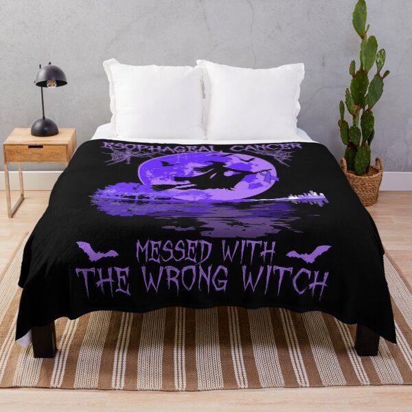 Item preview, Messed With The Wrong Witch Esophageal cancer designed and sold by DennisVon.
