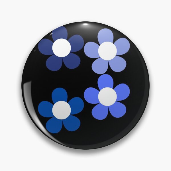 Item preview, Blue Bib Flowers designed and sold by sunandsnowglobe.