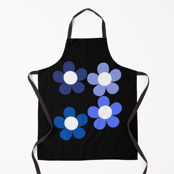 Item preview, Blue Bib Flowers designed and sold by sunandsnowglobe.