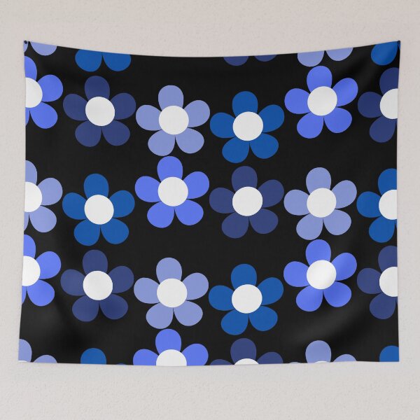 Item preview, Blue Bib Flowers designed and sold by sunandsnowglobe.