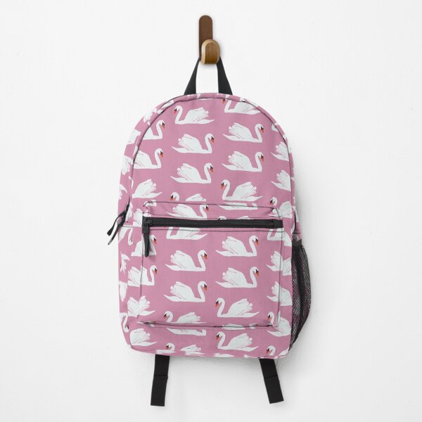 Pink Swan Backpack
