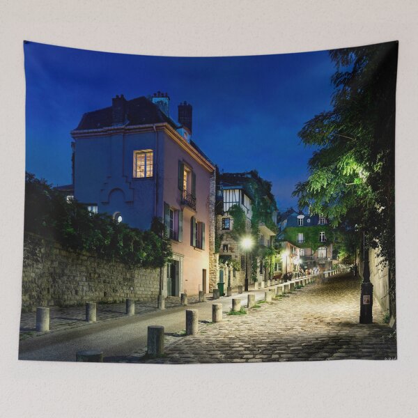 Item preview, Montmartre Street at Dusk designed and sold by Weston  Westmoreland.