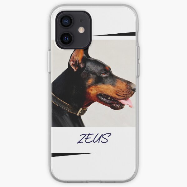 Doberman Zeus Design iPhone Soft Case