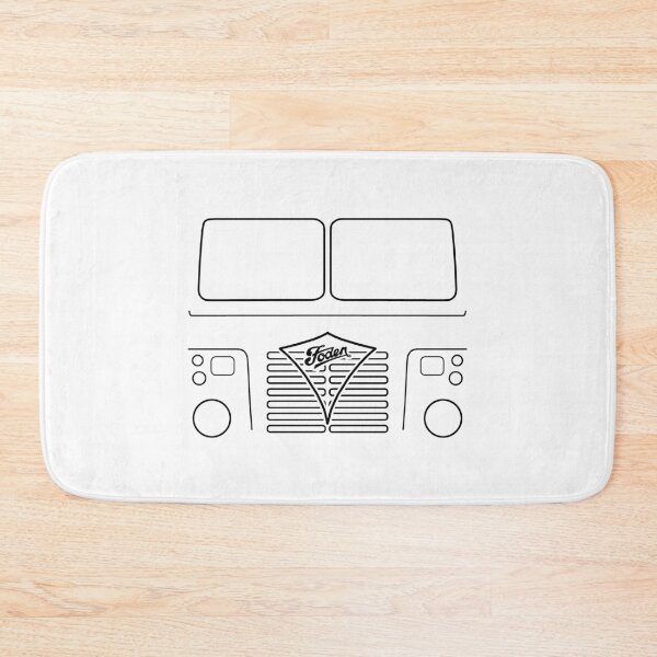Item preview, Foden S80 classic 1970s lorry black outline graphic designed and sold by soitwouldseem.