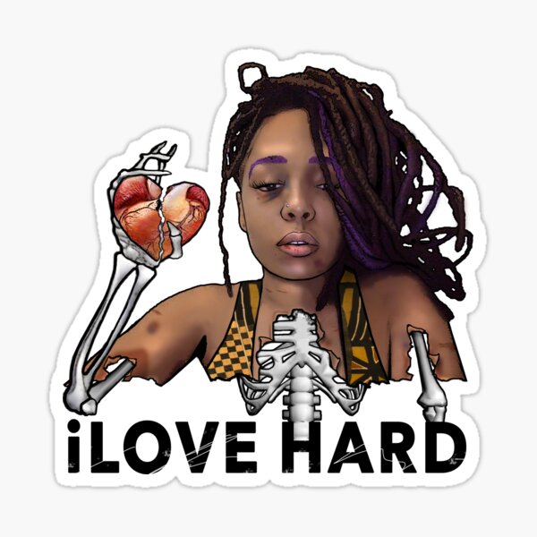 I Love Hard. Sticker