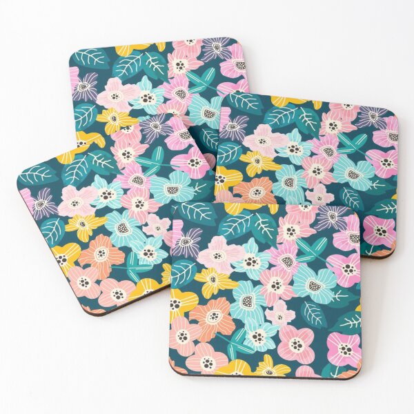 Item preview, Colourful bib flowers designed and sold by Rakos-Merch.
