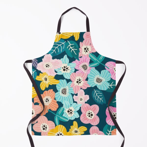 Item preview, Colourful bib flowers designed and sold by Rakos-Merch.