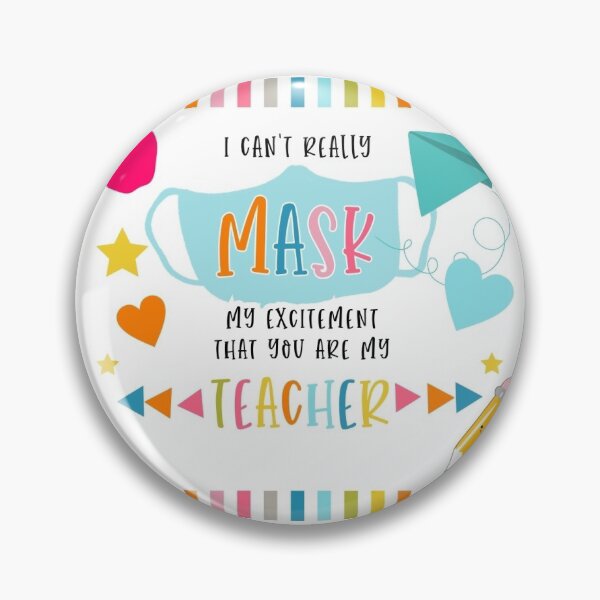 Item preview, cant mask my excitement you are my teacher Appreciation Gift, covid-19, lockdown, quarantine Christmas gift designed and sold by TheArtyApples.