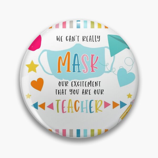 Item preview, cant mask my excitement you are my teacher Appreciation Gift, covid-19, lockdown, quarantine Christmas gift designed and sold by TheArtyApples.