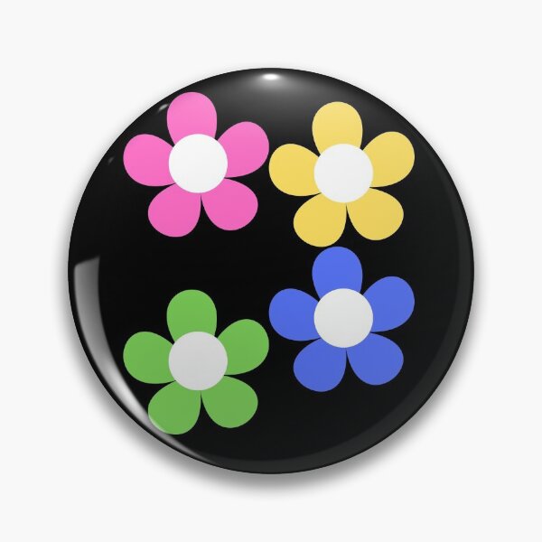 Item preview, Multicoloured Bib Flowers designed and sold by sunandsnowglobe.