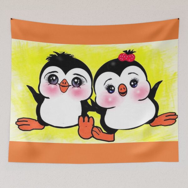 Artikelvorschau, Süße Pinguine entworfen und verkauft von Shirley cute art .