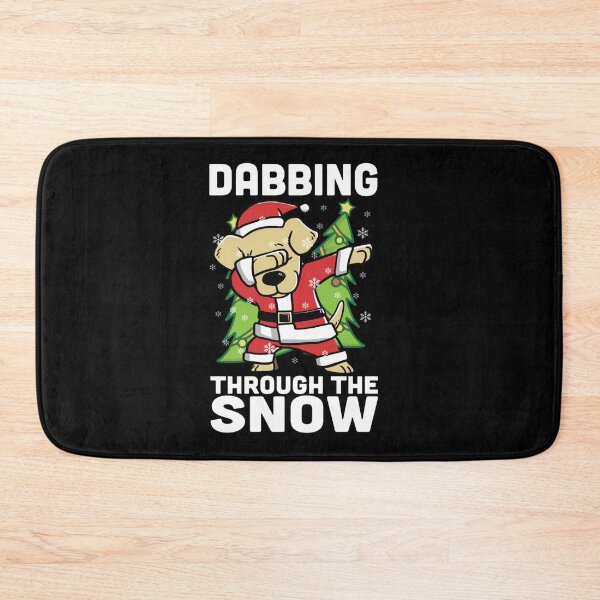 Item preview, Dabbing Through The Snow Labrador Funny Dog Christmas designed and sold by Alex Cuttell.