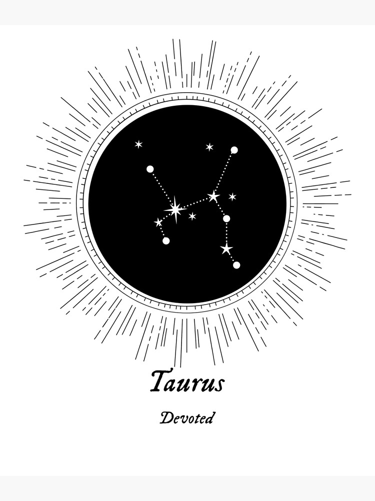 taurus-constellation-a-zodiac-sign-test-poster-for-sale-by