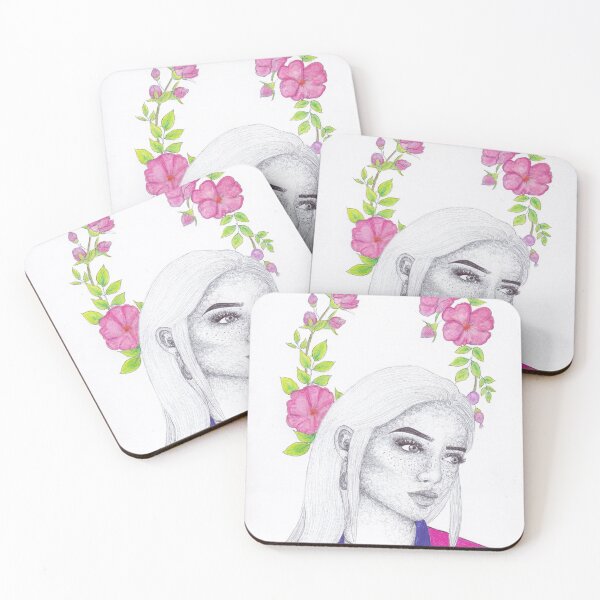 Item preview, Instagram girl biro portrait designed and sold by holgatem.