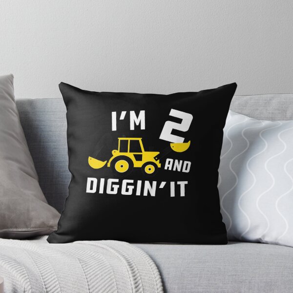Item preview, Kids Construction Birthday I'm 2 And Digging It designed and sold by LezaZechel.