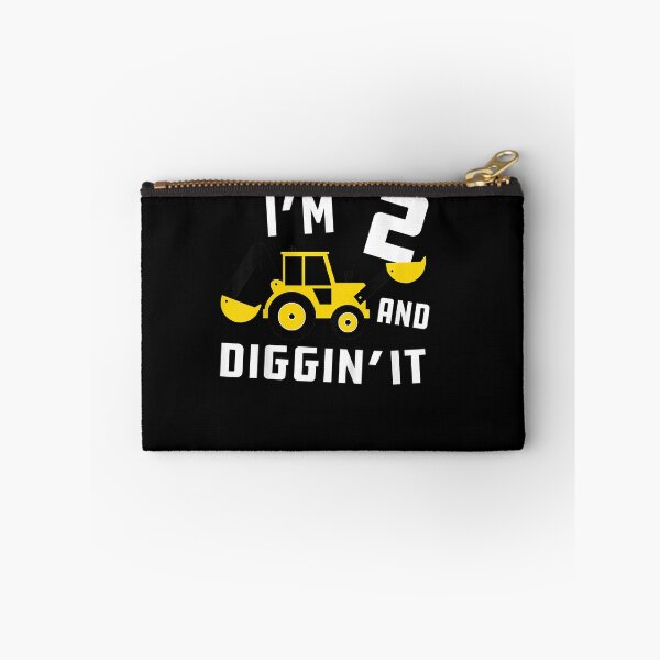 Item preview, Kids Construction Birthday I'm 2 And Digging It designed and sold by LezaZechel.