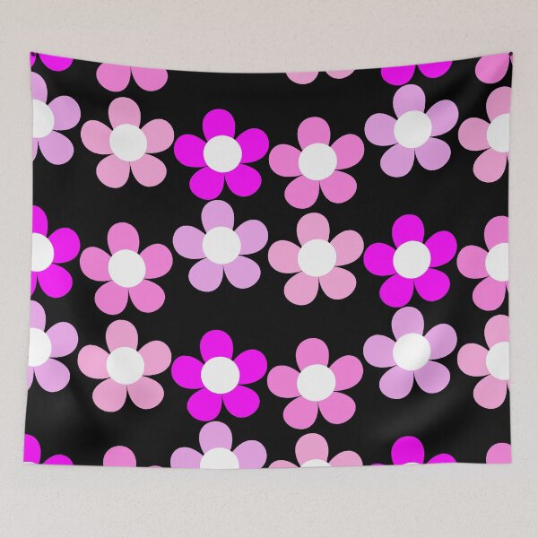 Item preview, Pink And Purple Bib Flowers designed and sold by sunandsnowglobe.
