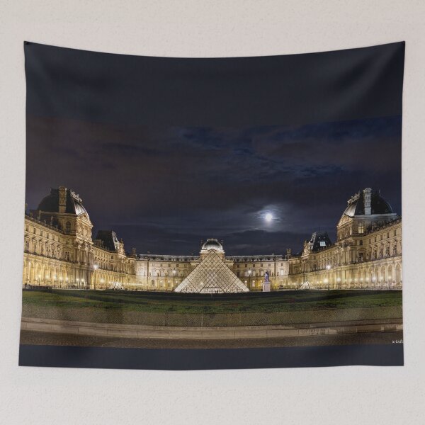 Item preview, The Louvre at Night 02 designed and sold by Weston  Westmoreland.