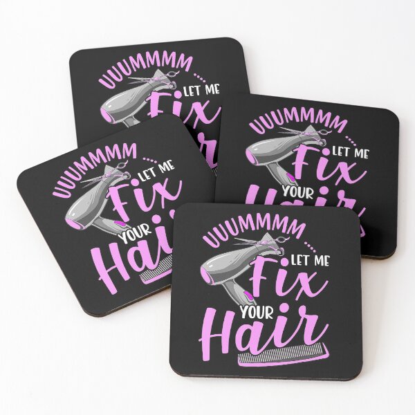 Item preview, Let Me Fix Your Hair Funny Hairdresser Hairstylist designed and sold by LezaZechel.