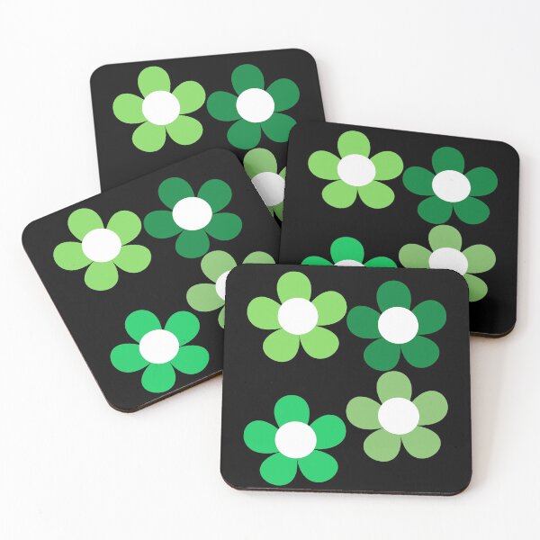 Item preview, Green Bib Flowers designed and sold by sunandsnowglobe.