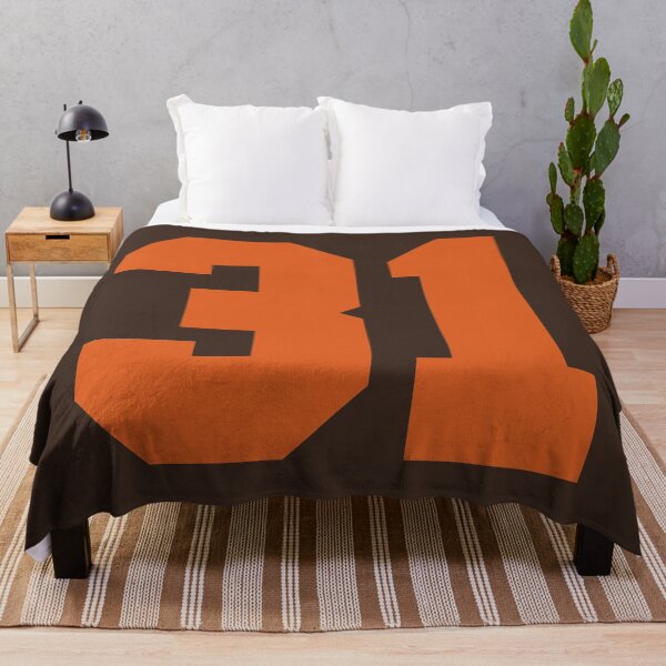 Item preview, 31 Number Cleveland Sports Thirty-One Brown Jersey designed and sold by HelloFromAja.
