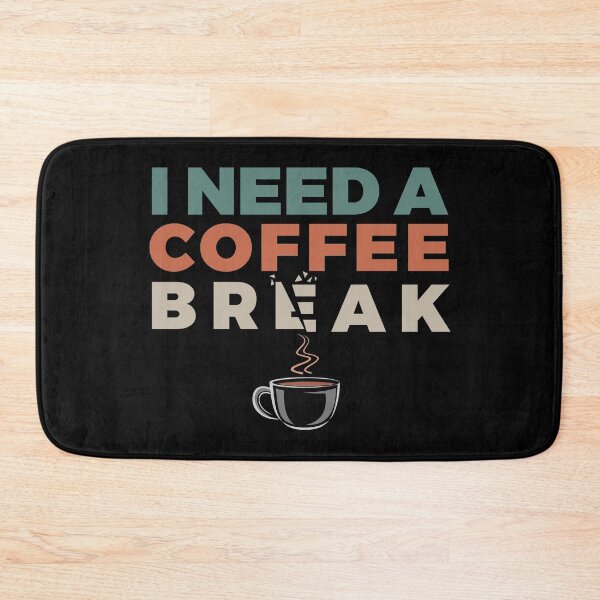 Item preview, I Need a Coffee Break, Coffee Lovers, Mothers Day Gift, Coffee Cup Illustration designed and sold by KunKhalil.