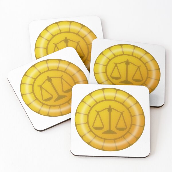Item preview, Japanese Attorney Badge Phoenix Detective Attorney Wright Ace Gaming designed and sold by melisssne.