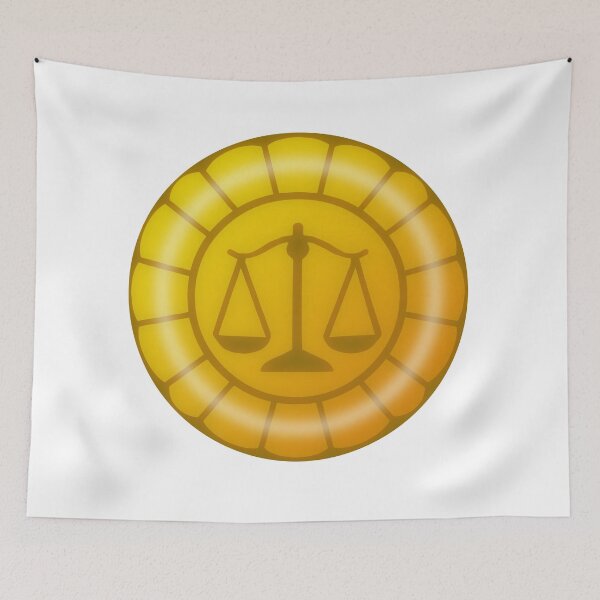 Item preview, Japanese Attorney Badge Phoenix Detective Attorney Wright Ace Gaming designed and sold by melisssne.