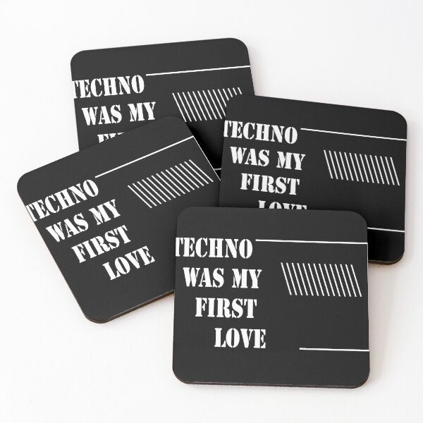 Artikelvorschau, Techno war meine erste Liebe entworfen und verkauft von lpsubcult.