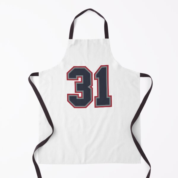 Item preview, 31 Navy Grey Red Sports Number Thirty-One designed and sold by HelloFromAja.