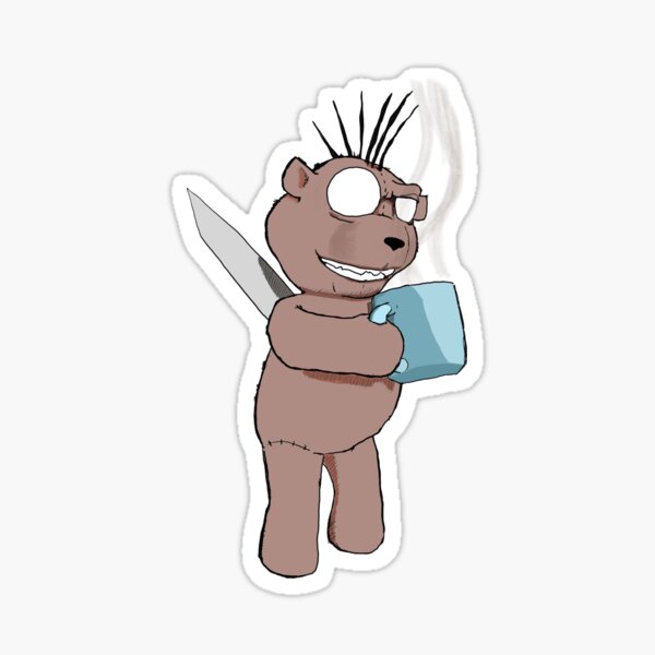 Coffee first, work later Sticker