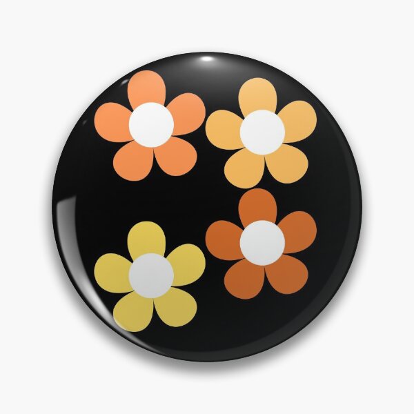 Item preview, Orange And Yellow Bib Flowers designed and sold by sunandsnowglobe.